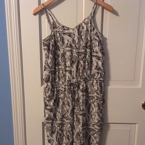 Banana Republic Palm Print Jumpsuit